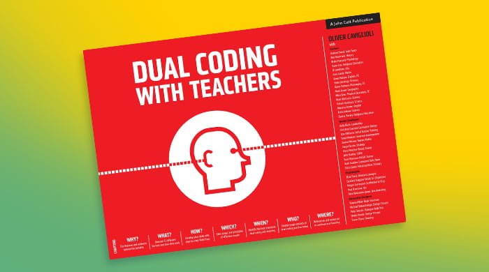 Dual Coding with Teachers, by Oliver Caviglioli